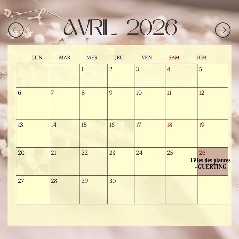 AGENDA AVRIL 2026