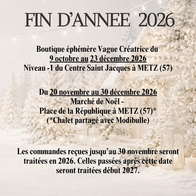 AGENDA FIN D'ANNEE 2026