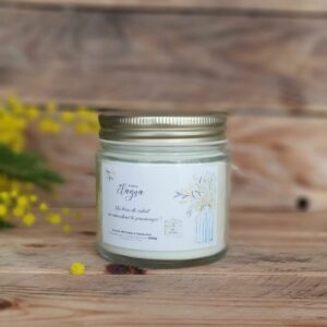 BOUGIE NATURELLE 200G PARFUM MIMOSA