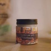 Bougie HALLOWEEN citrouille