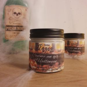 Bougie citrouille HALLOWEEN