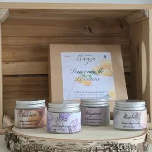 Coffret 4 mini bougies LORRAINE