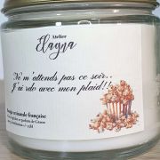 Détail petite bougie POP CORN