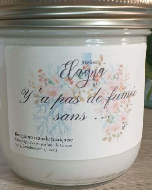 Bougie parfumée Cocktail tropical (Anti-tabac)