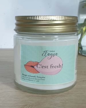 Bougie parfumée Menthe chlorophylle