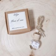 Diffuseur voiture et boite FLEUR D'EAU