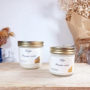 GRANDE ET PETITE BOUGIE POMME VERTE