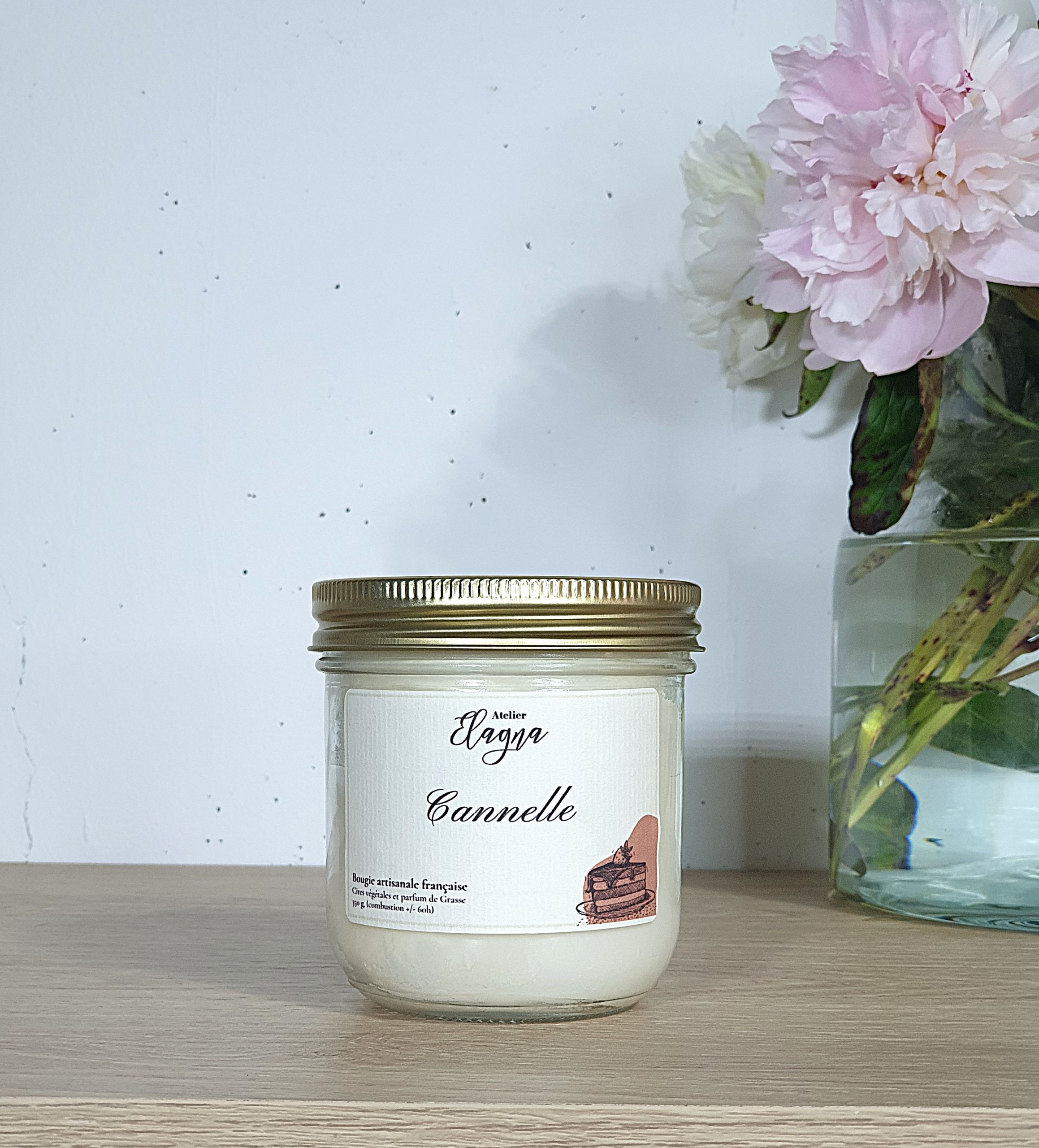 Grande bougie CANNELLE