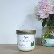 Grande bougie FEUILLES DE TABAC