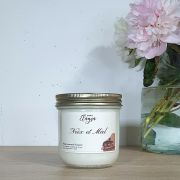 Grande bougie NOIX ET MIEL