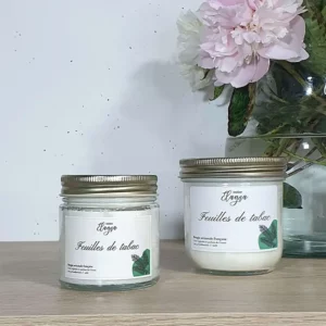 Grande-et-petite-bougie-FEUILLES-DE-TABAC