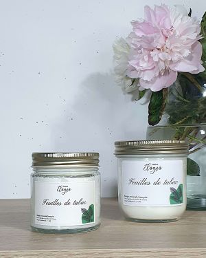 Bougie parfumée Feuilles de tabac