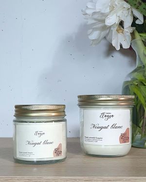 Bougie parfumée Nougat blanc