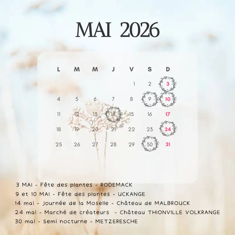 Agenda expo mai 2026
