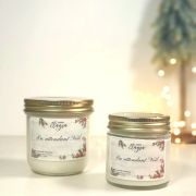 PETITE ET GRANDE BOUGIE FLEUR DE NOEL