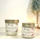 PETITE ET GRANDE BOUGIE FLEUR DE NOEL