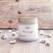 Petite bougie parfumée perce neige