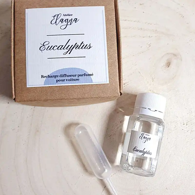 Recharge diffuseur voiture Eucalyptus – Image 2