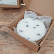 détail fondant parfumé BERGAMOTE pétale lavande