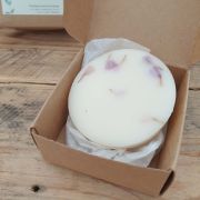 détail fondant parfumé FRAISE MENTHE pétale statice