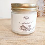 détail petite bougie cannabis