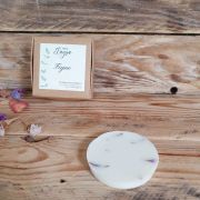 fondant et boite FIGUE pétale statice