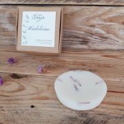 fondant et boite MADELEINE pétales statices