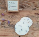fondant parfumé BERGAMOTE pétales lavande ou statice