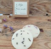 fondant parfumé FRAISE MENTHE pétales lavande et statice