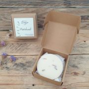 fondant parfumé PATCHOULI pétale statice