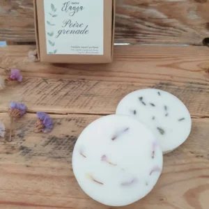 fondant-parfume-POIRE-GRENADE-petales-lavande-ou-statice