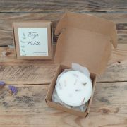 fondant parfumé VIOLETTE pétale statice