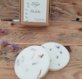fondant parfumé VIOLETTE pétales lavande ou statice