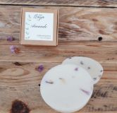 fondants AMANDE pétales lavande et statices