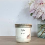 grande bougie CAFE