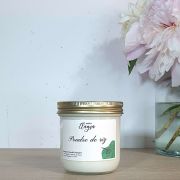grande bougie POUDRE DE RIZ