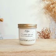 grande bougie citronnelle géranium