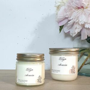 grande et petite bougie ACACIA