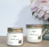 grande et petite bougie AMBRE GRIS