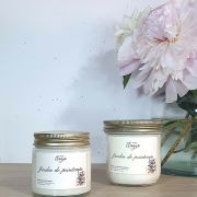 grande et petite bougie JARDIN DE PRINTEMPS