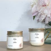 grande et petite bougie LILAS