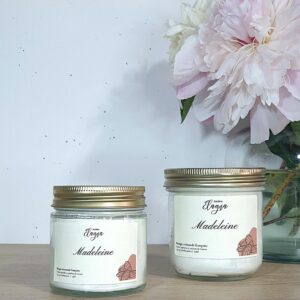 grande et petite bougie MADELEINE