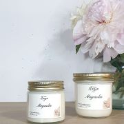 grande et petite bougie MAGNOLIA