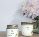 grande et petite bougie MELON