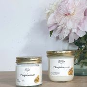 grande et petite bougie PAMPLEMOUSSE