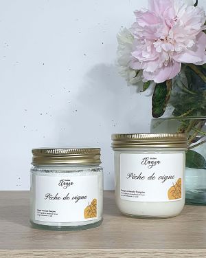 Bougie parfumée Pêche de vigne