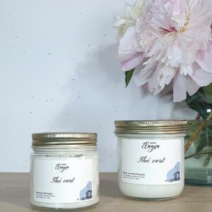 grande et petite bougie THE VERT