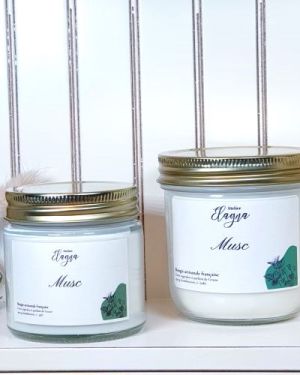 Bougie parfumée Musc