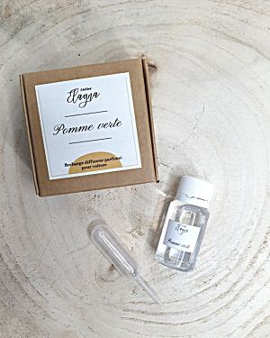 Recharge diffuseur voiture senteur Pomme verte