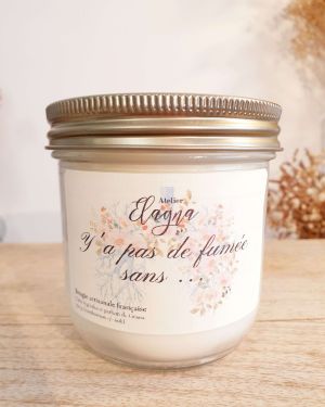 Bougie parfumée Cocktail tropical (Anti-tabac)